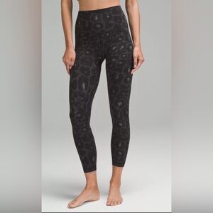 lululemon athletica Black Patterned Leggings